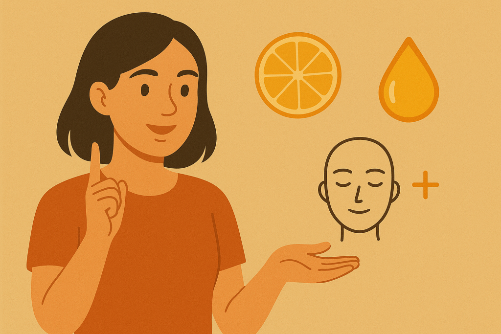 vitamina-c-en-la-cara